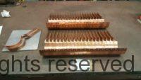 SideRider Copper Gutter Brackets for 6" Half Round Copper Gutters