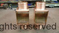 AutoClear Brasstonian Copper Downspout Cleanouts Leaf Diverter Filter