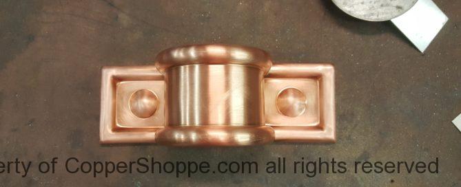 Radmont Radius Copper Downspout Band