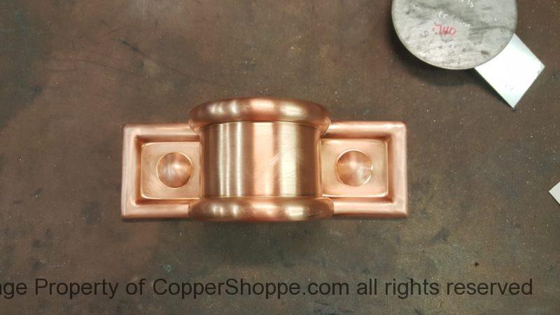 Radmont Radius Copper Downspout Band