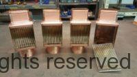 AutoClear Copper Downspout UNCLEANOUT - Cleanout Leaf and Debris Diverters Filters