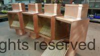 AutoClear Copper Downspout UNCLEANOUT - Cleanout Leaf and Debris Diverters Filters