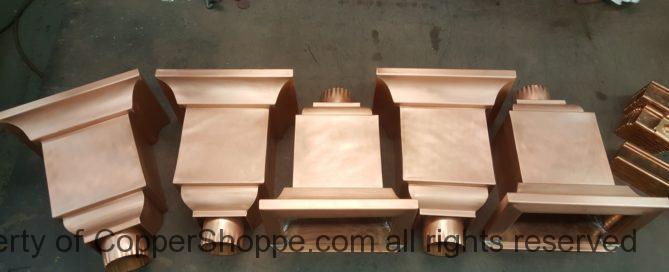 Troubador Copper Leader Heads Collector Boxes