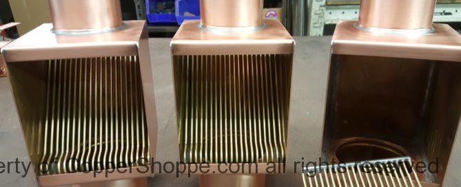 AutoClear Brasstonian Copper Downspout Leaf Diverters Filters Cleanouts