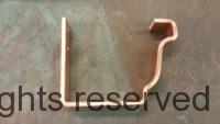 Commander Copper Gutter Brackets for 5 inch K Style Gutters