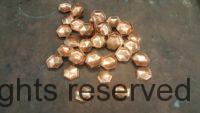 Round and Hexagon Copper Buttons