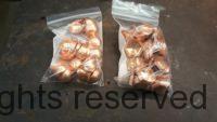 Copper Swan Necks - Round Buttons and Hexagon Buttons