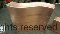 Copper Swan Necks - Round Buttons and Hexagon Buttons