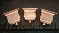 Troubadour Copper Leader Heads Collector Boxes with Scupper Openings