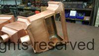 Troubadour Copper Leader Heads Collector Boxes with Scupper Openings