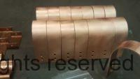 Varni Copper Downspout Brackets for 3" Round Downspouts at a 1-1/2" Stand Off