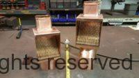 AutoClear Brasstonian Ultra Copper Downspout Leaf and Debris Diverters Cleanouts