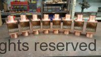 AutoClear Brasstonian Copper Downspout Cleanouts Leaf Diverter Filters