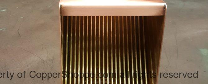 AutoClear Copper Downspout Leaf and Debris Diverter