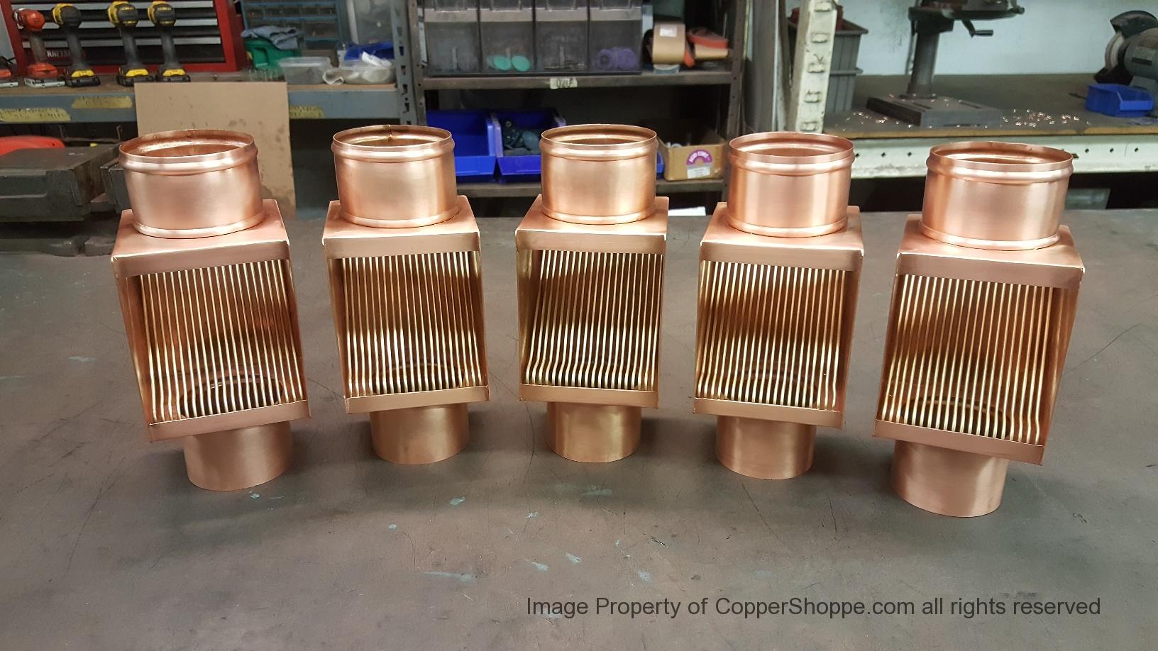 autoclear-i-series-round-copper-downspouts-920-1 AutoClear I Series Copper Downspout Cleanouts Leaf Diverters Filters