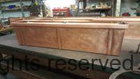 Custom Copper Planter Boxes