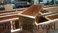 Custom Copper Planter Boxes