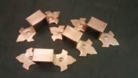 Fluer-de-Lis Ornamental Copper Downspout Bands