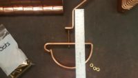 Custom HRRMA Copper Gutter Brackets