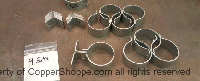 Knoke Downspout Brackets in Galvanized Steel