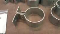 Knoke Downspout Brackets in Galvanized Steel