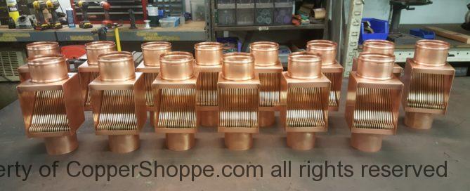 AutoClear I-Copper Downspout Cleanouts Leaf and Debris Diverters Filters