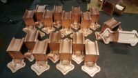 Fleur-de-Lis 2 Ornamental Copper Downspout Bands
