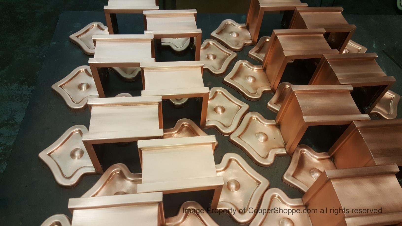 fleur-de-lis-2-ornamental-copper-downspout-bands-1013-2 Fleur-de-Lis 2 Ornamental Copper Downspout Bands