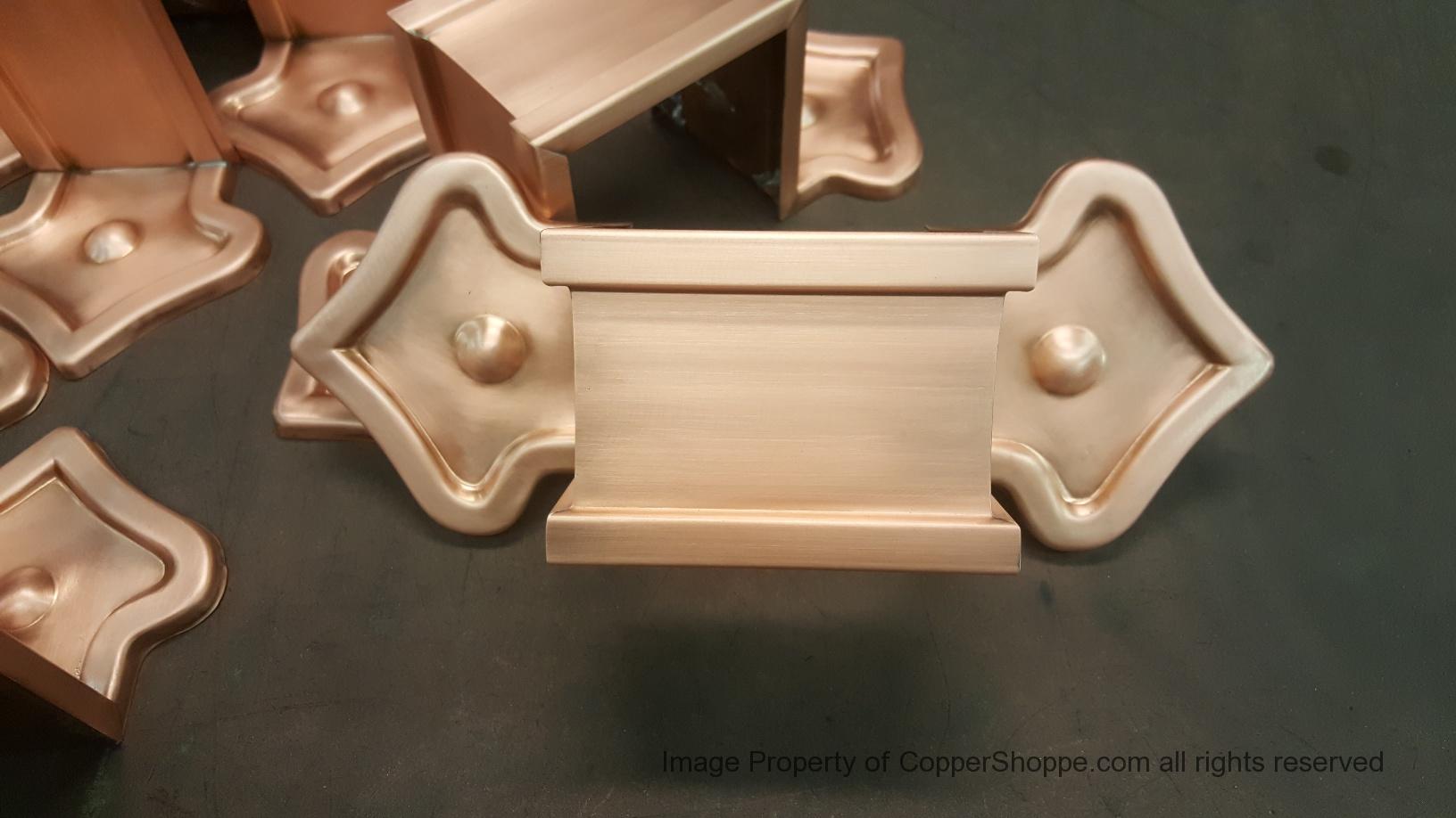 fleur-de-lis-2-ornamental-copper-downspout-bands-1013-3 Fleur-de-Lis 2 Ornamental Copper Downspout Bands