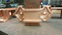 Fleur-de-Lis 2 Ornamental Copper Downspout Bands