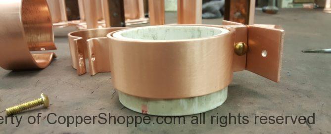 Knoke Copper Downspout Brackets