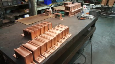 Radmont Copper Downpout Bands