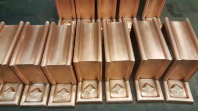 Radmont Copper Downpout BandsRadmont Copper Downpout Bands