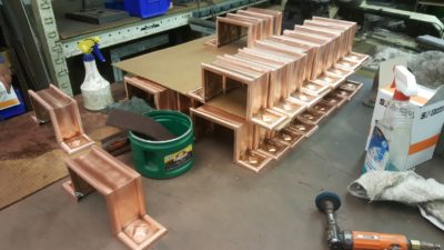 Radmont Copper Downpout Bands
