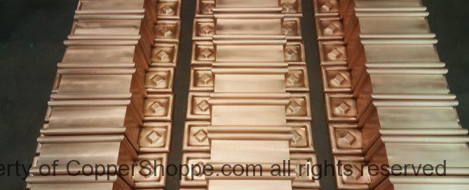 Radmont Ornamental Copper Downspout Bands