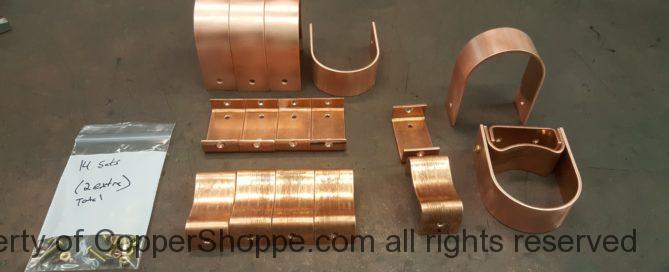 Varni Copper Downspout Brackets