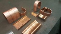 Varni Copper Downspout Brackets