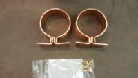AutoClear Brasstonian Copper Downspout Leaf Diverters, Filters, Cleanouts and Knoke Downspout Brackets