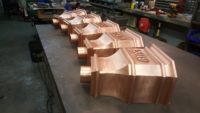 Leeland Copper Leader Heads Collector Boxes with Appliques