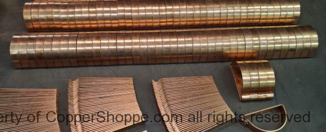 Half Round Roof Mount Adjustable Copper Gutter Brackets
