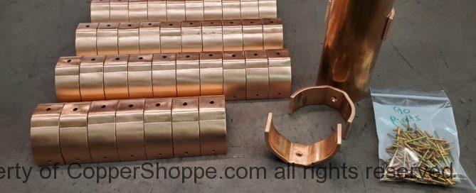 RDSU Copper Downspout Brackets
