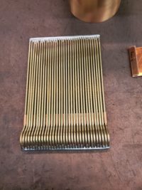 AutoClear Ultra Copper Downspout Clean Out Leaf Diverter Filter