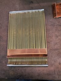 AutoClear Ultra Copper Downspout Clean Out Leaf Diverter Filter