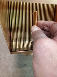 AutoClear Ultra Copper Downspout Clean Out Leaf Diverter Filter