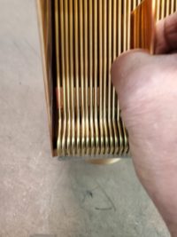 AutoClear Ultra Copper Downspout Clean Out Leaf Diverter Filter