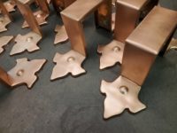 Fleur-di-Lis Ornamental Copper Downspout Bands
