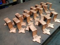 Fleur-di-Lis Ornamental Copper Downspout Bands