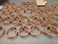 Knoke Copper Downspout Brackets for 4" Round and 3" Round Copper Downspouts