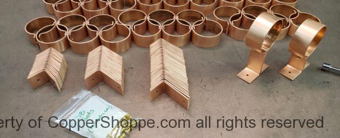 Knoke Copper Downspout Brackets