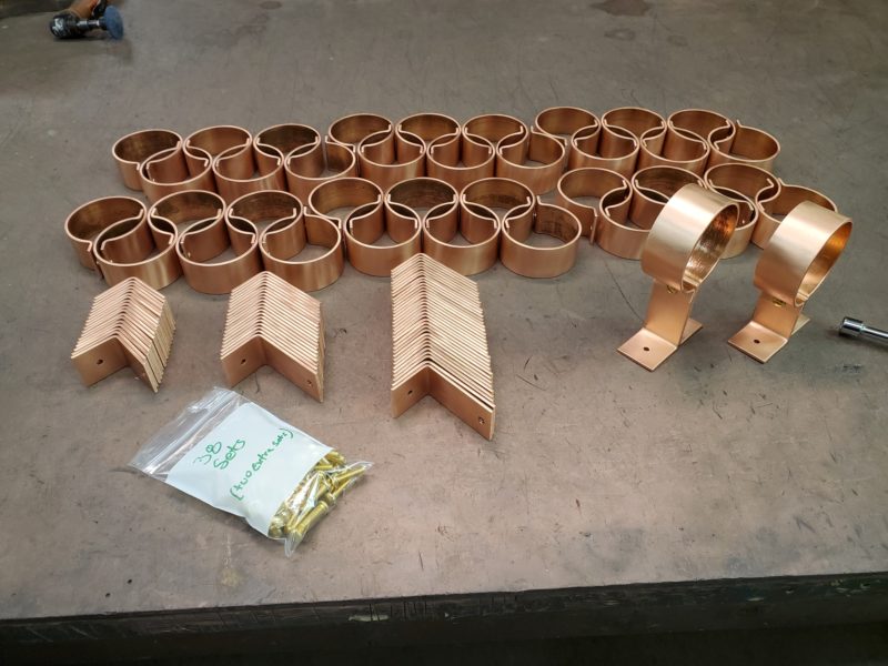 Knoke Copper Downspout Brackets